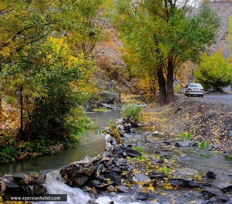رودخانه روستای زشک مشهد